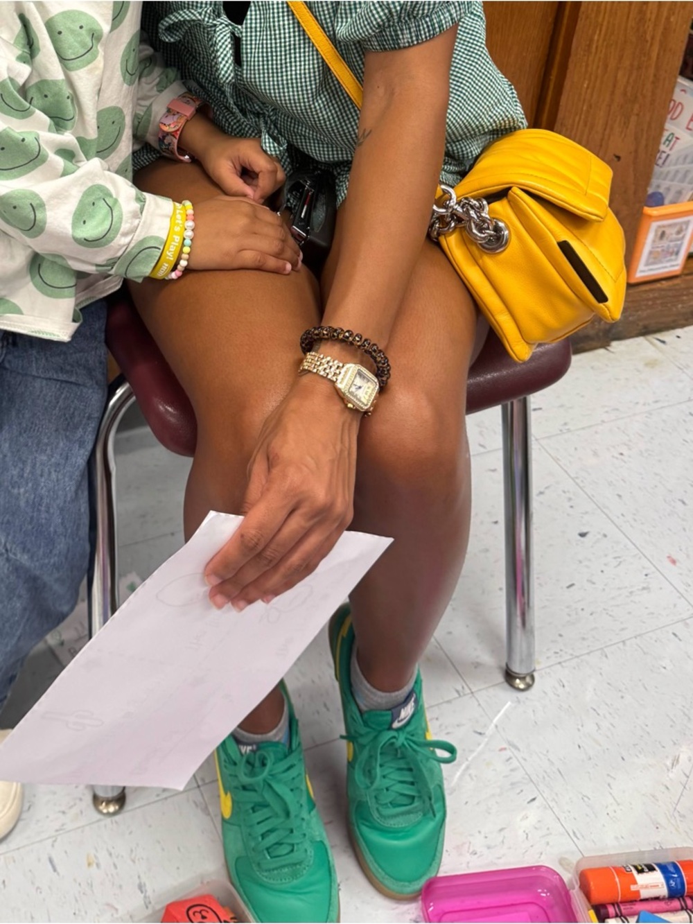 Yellow & Green Nike